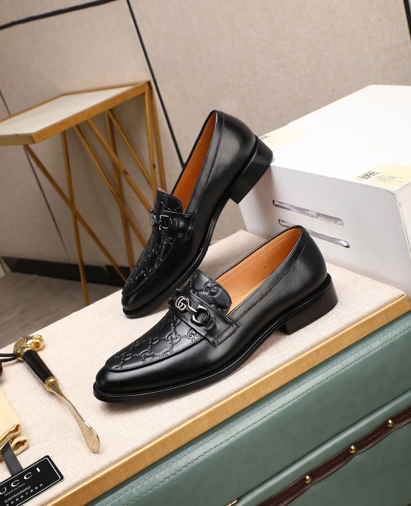 Men's shoes 💰520 📛📛Original (water-dyed cow lining) GUCCI official website formal shoes🌀 Italian 🇮🇹Imported cowhide➕Top imported water-dyed cowhide lining💋Finely handmade Original bottom, the real thing looks better when photographed in person Standard size 38-44